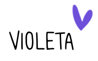 violeta-corazón