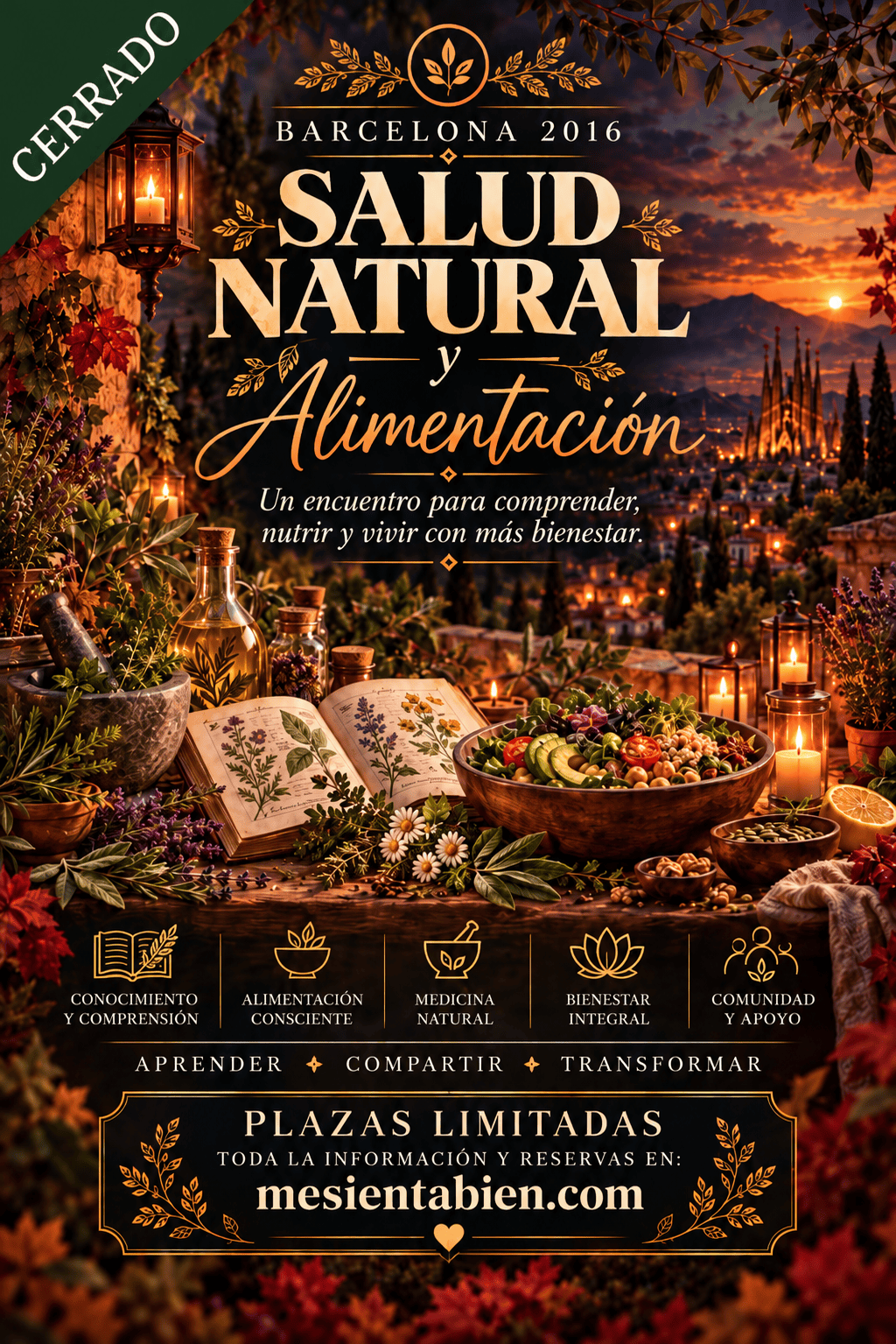 Salud natural y alimentación · Barcelona 2016